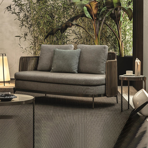 Thanh lịch hiện đại mây vườn sofa đặt phong cách bền cho thư giãn ngoài trời cho Patio hoặc đồ nội thất khách sạn - Product Image 3