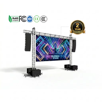 Écran LED de scène P3.91, grand panneau modulaire mince pour scène, alimentation stable, écran LED extérieur, panneau LED