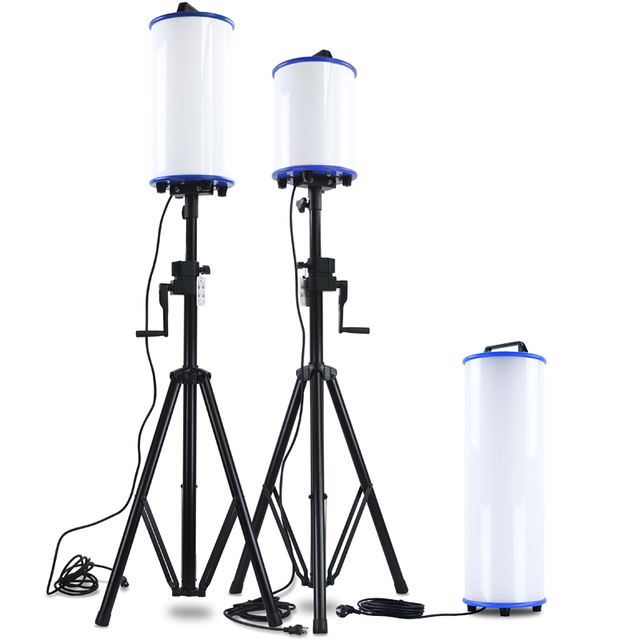 Youlumi Manual Lift Balloon Light Tower IP65 Waterproof Removable Tripod 80W 120W 220W Led Work Light