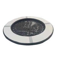 Dock circulaire gonflable de maille de sport aquatique commercial quai gonflable circulaire de plate-forme de quai flottant avec le filet