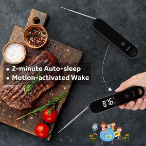 Thermocouple 0.6S siêu nhanh tốt nhất không thấm nước ngay lập tức đọc BBQ nướng kỹ thuật số nấu ăn thịt Nhiệt kế - Product Image 3