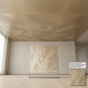 Pannello <span class=keywords><strong>per</strong></span> Soffitto in Alluminio Personalizzato OEM, Dimensioni Personalizzate ODM, Colore RAL, Rivestimento PVDF, Soffitto in Metallo <span class=keywords><strong>per</strong></span> Progetti Commerciali - Product Image 2