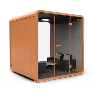Detachable Multifunction Soundproof Office Phone Booth Acoustic Meeting Pod Home Backyard Office Pod
