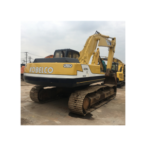 Calidad garantizada Excavadora hidráulica sobre orugas Kobelco 2018 90HP Motor Maquinaria de construcción Stock Shanghai Yard - Product Image 1