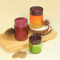 Botol Diffuser Mobil Mewah Berkualitas Eropa Ramah Lingkungan dengan Ukiran 100ml 150ml 200ml, Sablon Frost, Hot Stamping