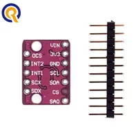 BMI160 GY-BMI160 Modulo Sensore Giroscopio a 6 Assi e Accelerometro con Protocollo di Comunicazione IIC I2C SPI 3-5V