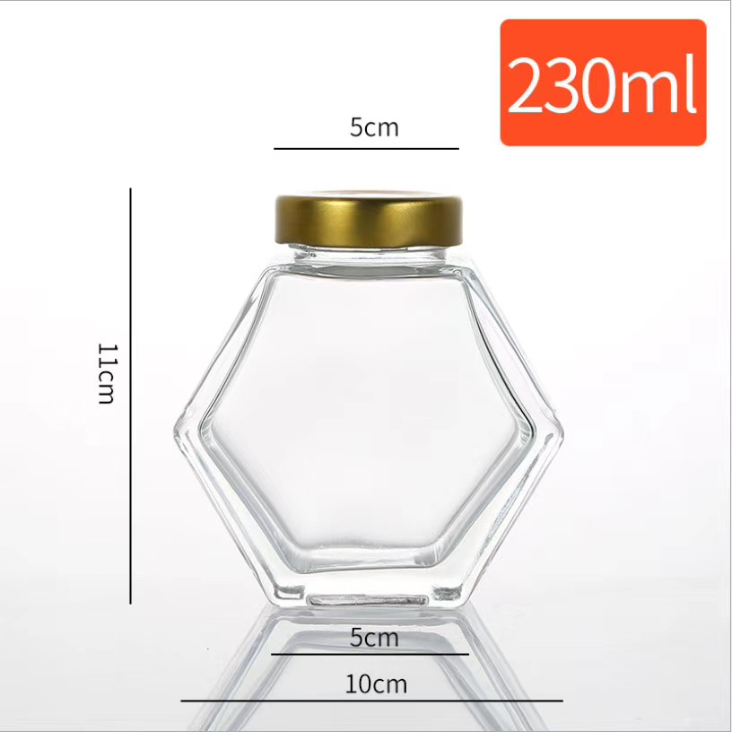 45ml 85ml 100ml 180ml 280ml 380ml 500ml glass jar cream glass honey jar