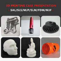 HERUIYUN Matériau de turbine à turbine personnalisé Nylon PA Fabrication additive Filament plastique SLA SLS Prototype Service d'impression 3D