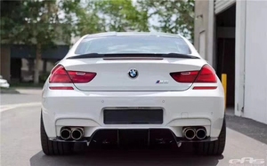 Kit carrosserie carbone style V : lèvre avant, diffuseur arrière et jupes latérales pour BMW Série 6 <span class=keywords><strong>F06</strong></span> F12 F13 640i <span class=keywords><strong>650i</strong></span> - Product Image 4