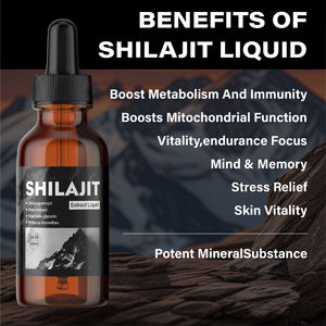पुरुषों की प्रजनन क्षमता में शिलजीत मका गिन्सेंग तरल ड्रॉप एल-टेस्टोस्टेरोन बूस्टर अश्वगंधा शिलजीत ऊर्जा पेय - Product Image 2