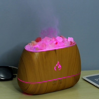USB Flamme Aromathérapie Machine Bureau Huile Essentielle Humidificateur Atmosphère Lumière Chambre Hydratant Parfum