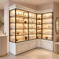 Vitrine de présentation et de rangement personnalisée pour parfums, chaussures, sacs, jouets, artisanat, bijoux et objets de collection, vente en gros directe usine