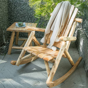 <span class=keywords><strong>Fauteuil</strong></span> <span class=keywords><strong>à</strong></span> <span class=keywords><strong>bascule</strong></span> Adirondack en bois massif traditionnel confortable <span class=keywords><strong>à</strong></span> monter soi-même pour <span class=keywords><strong>la</strong></span> cour, le jardin, <span class=keywords><strong>la</strong></span> terrasse extérieure, le salon, <span class=keywords><strong>la</strong></span> villa - Product Image 2