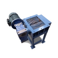 Industriële Dubbele As Shredder Kan En Schroot Crusher Met Fruit & Plantaardige Recycling Functie