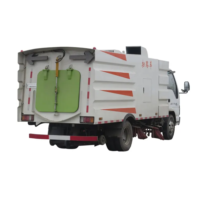 China famous Brand 2022 new water tank and waste tank sweeper vehicle social with high quality