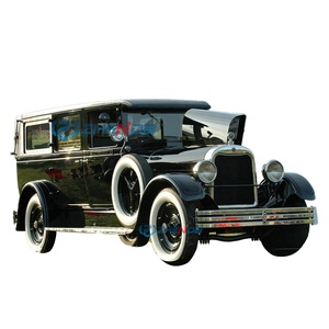 Carroza Fúnebre Eléctrica Negra Vintage en Venta - Product Image 1