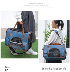 Car Seat Safe <b>Pet</b> Travel <b>Carrier</b> <b>Pet</b> <b>Carrier</b> for Cats and Small Dogs Airline Approved Soft Sided <b>Carrier</b> - Product Image 5