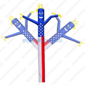 Logo personnalisé Air Dancer Man <span class=keywords><strong>Grand</strong></span> équipement d'amusement publicitaire gonflable <span class=keywords><strong>extérieur</strong></span> avec <span class=keywords><strong>animation</strong></span> Sky Dancer - Product Image 5