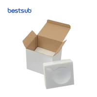 Vente en gros de boîtes rigides en papier jetables BH12 de 11 oz pour tasses à sublimation