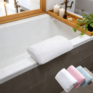 Vente en gros, best-seller, <span class=keywords><strong>coussin</strong></span> de bain en maille 3D respirante, lavable, en polaire corail, doux, <span class=keywords><strong>coussin</strong></span> de spa avec ventouses - Product Image 1