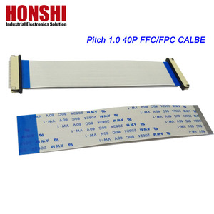 Cable plano FFC de 4 pines de paso de 1,0mm personalizado para aplicaciones electrónicas de automóviles Cables Cable FPC - Product Image 3