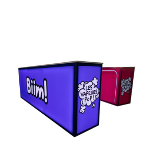 Tianyu Trung Quốc Nhà Sản Xuất Xách Tay Expo Hiển Thị Pop Up Khuyến Mãi Căng Thẳng Vải Counter Bảng - Product Image 6