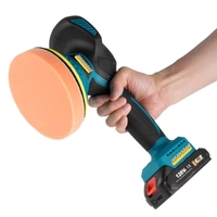 Nouvelle polisseuse sans fil portable multifonctionnelle de 125 mm pour voiture, rechargeable, bon prix