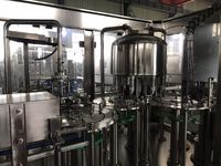 Machine d'embouteillage automatique pour lignes de remplissage de jus d'eau et de boissons Remplisseur de liquide à grande vitesse avec embouteillage polyvalent