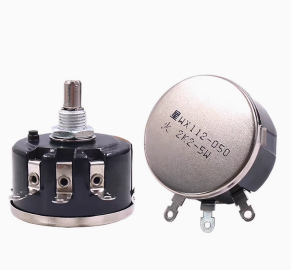 WX112 WX050 Power 5W Single Coil Wire Wound Potentiometer 2K2 4K7 10K 22k 47k
