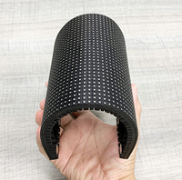 Modules LED souples P1.25-P3, écran LED incurvé flexible pour décoration automobile, multicolores, contrôlés par Wifi