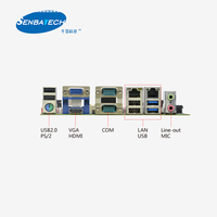 ITX-H81R1 2 Lan semua dalam satu Motherboard komputer Mini Itx harga dengan LGA1150 1 * VGA, 2 * HD,6 * COM(RS485/RS422)