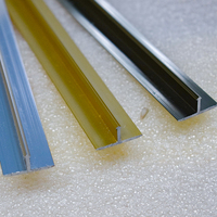 Tira decorativa de aluminio en forma de T para suelo, producto en oferta de fábrica