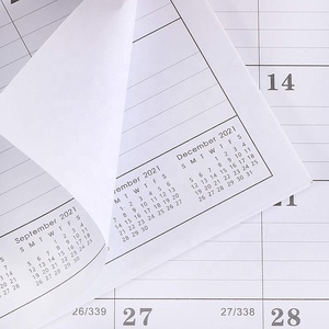 2025 thiết kế mới nhà văn phòng hàng ngày kế hoạch xoắn ốc bảng bàn lịch tùy chỉnh in ấn logo sang trọng giấy tường lịch - Product Image 5