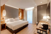 Mobilier d'Hôtel de Luxe 5 Étoiles, Design Moderne en Bois Massif, Fourniture d'Ensemble de Meubles de Chambre d'Hôtel à Dubaï