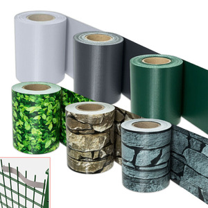 TAK tente Sichtschutzstreifen dekoratif gizlilik çit <span class=keywords><strong>Pvc</strong></span> kaplı kumaş çit bahçe için esnek şerit ekran rulo - Product Image 6