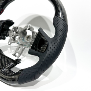 Volante de Carreras de Fibra de Carbono y Cuero Premium Personalizado para Renault Clio4 <span class=keywords><strong>RS</strong></span>, Disponible en Stock, Envío Rápido Disponible - Product Image 2