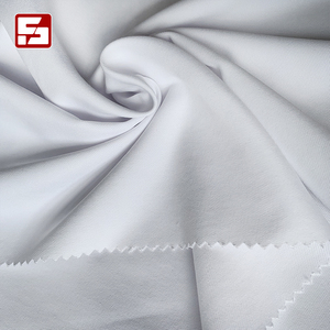 Tùy Biến 150D Đàn Hồi Twill Căng Vải 98% Polyester 2% Spandex Chống Tĩnh Đồng Phục Quần Cho Trắng Saudi-Phong Cách Áo Choàng - Product Image 2