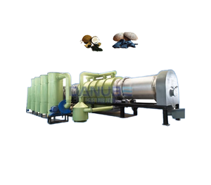 Machine de carbonisation de sciure de bois écologique, four de carbonisation continu de biochar pour la fabrication de charbon de bois, haute efficacité - Product Image 1