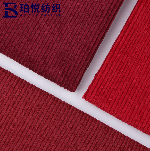 Hot Sale Best Quality 100 cotton 330G corduroy velvet fabric for garment