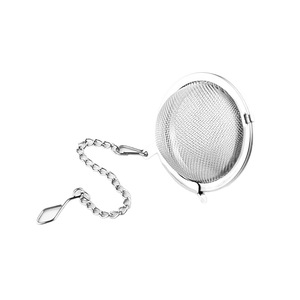 Infusore <span class=keywords><strong>per</strong></span> Tè in Rete di Acciaio Inox 304, Filtro <span class=keywords><strong>per</strong></span> Tè Sfuso, Erbe, Spezie e Condimenti - Product Image 5