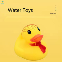 3-Pack Vinyl Duck Face Squishy Toys Plastic Soft Sensory Stress Relief Anti-Anxiety Fidget Toys for Boys Emotional Expression