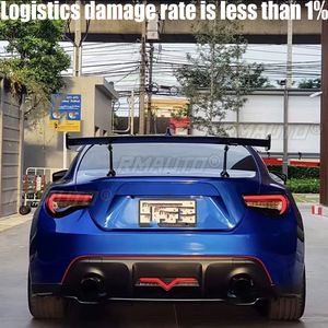 สปอยเลอร์สไตล์ STI สำหรับ Toyota GT86 และ Subaru BRZ ปี 2013-2022 คุณภาพสูง ผลิตจากคาร์บอนไฟเบอร์แท้ สำหรับติดตั้งท้ายรถ - Product Image 2