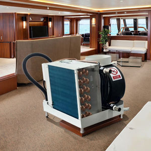 Chlee JV-24Z-X 24000 BTU 12V DC Raffreddatore Evaporativo Marino Certificato CCS RINA per Barche a Vela, Ventilatore da Pavimento a Basso Rumore R410A - Product Image 2