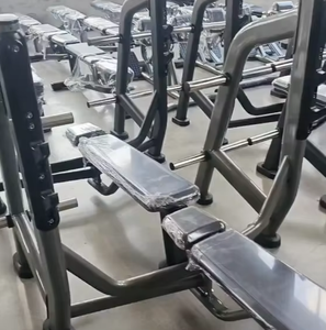 <span class=keywords><strong>Banc</strong></span> de musculation plat commercial pour haltérophilie, équipement d'entraînement de force avec support de plaques suspendues pour usage intérieur - Product Image 3