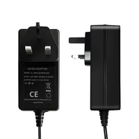 Adaptateur secteur universel 24V 2A, prise standard britannique, certifié 3C, haute qualité, écran LCD, montage mural, 48W, origine CN GUA