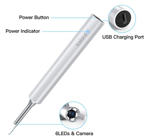 Insteaf <span class=keywords><strong>de</strong></span> oreja recoger madera <span class=keywords><strong>para</strong></span> elegir WIFI inalámbrico inteligente visual oído barra <span class=keywords><strong>de</strong></span> <span class=keywords><strong>limpieza</strong></span> con oreja otoscopio - Product Image 3
