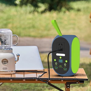 Açık güç banka güneş enerjisi sistemi Lifepo4 pil mobil 120W Mini güneş jeneratör güç istasyonu - Product Image 5