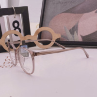 Monturas de Gafas Unisex Ligeras con Diseño Geométrico de Placa Coreana, Modernas, al por Mayor, Opciones Multicolor
