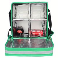 Sac de livraison de nourriture thermique pour moto, extra large, pour la livraison rapide de courses et de repas à emporter