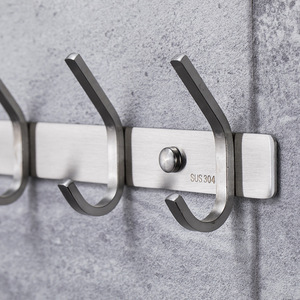 Nhà Máy bán hàng trực tiếp kim loại tường Móc treo khăn và quần áo - Product Image 5